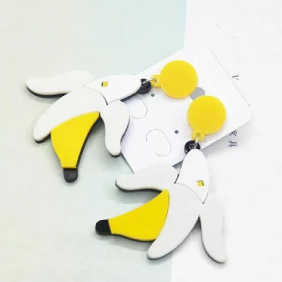 Acrylic Fruit Statement Earrings - Picture 6 of 8